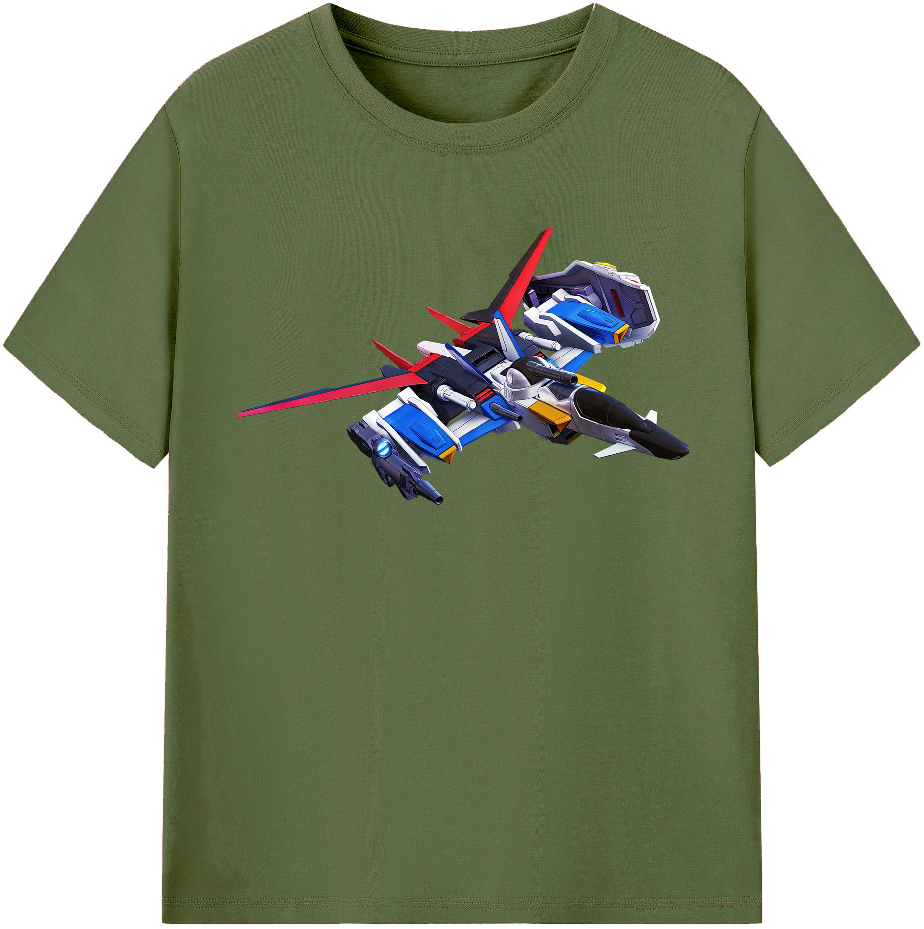 （画像用） 機動戦士ガンダム Mobile Suit Gundam 綿100％半袖Tシャツ（フロントプリント）